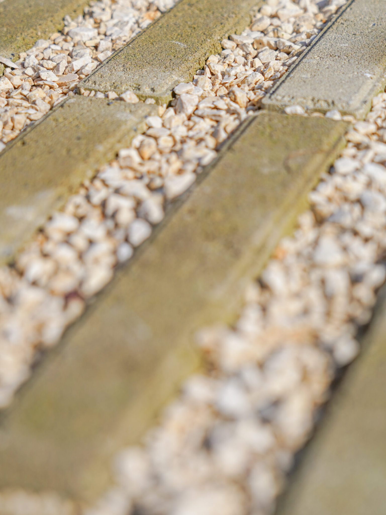 Waterdoorlatende betonklinkers Aqua Line Ivoor - ArtStone